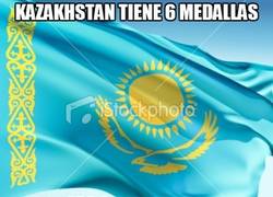 Enlace a Kazakhstan tiene 6 medallas