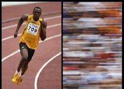 Enlace a Usain Bolt y su forma de vernos