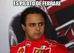 Enlace a Es piloto de Ferrari