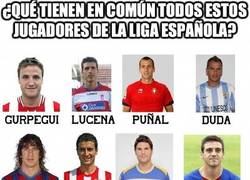 Enlace a ¿Qué tienen en común todos estos jugadores de la liga española?