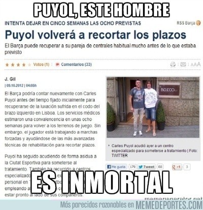 28545 - Puyol el inmortal