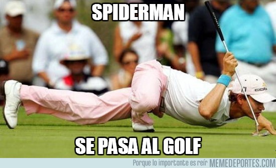 28766 - Spiderman se pasa al golf