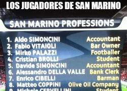 Enlace a Los jugadores de San Marino