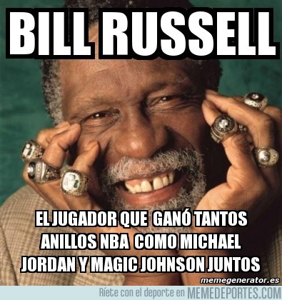 33492 - Bill Russell, leyenda de la NBA