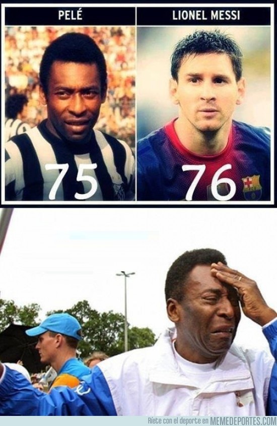 38058 - Messi supera a Pelé el record de goles en un año