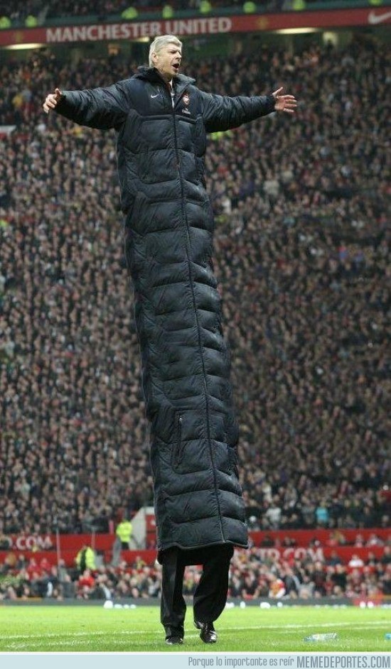 40902 - El abrigo de Arsène Wenger