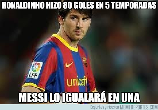 41860 - Leo Messi supera a otro grande