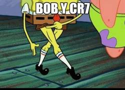 Enlace a Bob esponja y CR7
