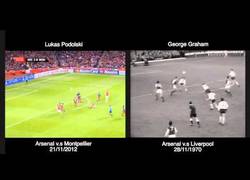 Enlace a VÍDEO: El Arsenal y su originalidad para hacer los goles