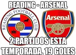 Enlace a Reading - Arsenal