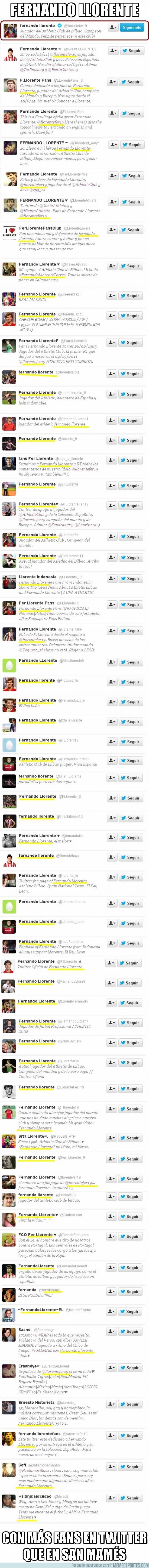 58556 - Fernando Llorente, un crack en twitter