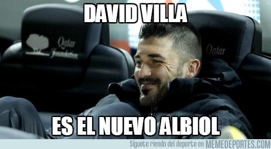 58980 - David Villa, el nuevo Albiol