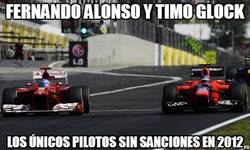 Enlace a Fernando Alonso y Timo Glock