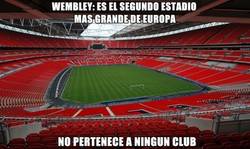 Enlace a Wembley, es el 2do estadio más grande de europa
