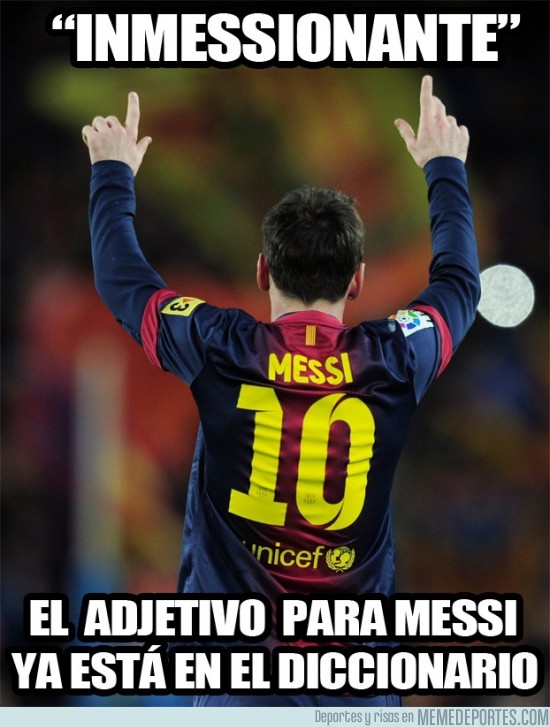 81184 - Inmessionante, el adjetivo de Messi