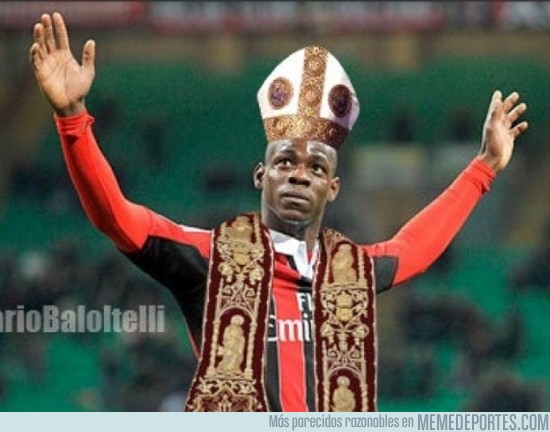 83221 - Fans de Balotelli lo proponen como el Papa Negro