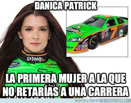 87077 - Danica PATRICK, primera mujer en conseguir la pole position de las 500 millas de Daytona
