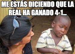 Enlace a La Real ganando 4-1 y...