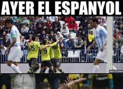 Enlace a El Espanyol se disfrazó del próximo rival del Málaga para dar miedo