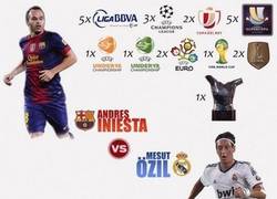 Enlace a Comparación de títulos: Iniesta y Özil