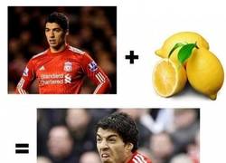 Enlace a La combinación de Luis Suárez y un limón