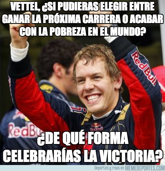 104518 - Vettel sólo tiene una cosa entre ceja y ceja