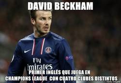 Enlace a David Beckham sigue escribiendo en el libro de la historia