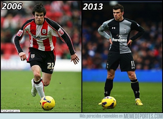 128752 - El cambio de Bale en 7 años