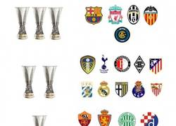 Enlace a Equipos y sus respectivas Uefas/Copas de Feria/ Europa League