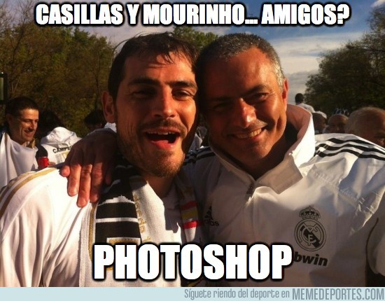 129460 - Casillas y Mourinho... ¿amigos?