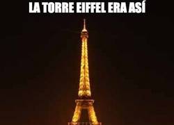 Enlace a La torre Eiffel era así