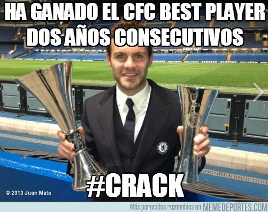 133732 - Juan Mata CFC Best Player