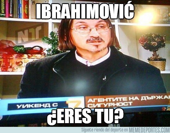 134118 - Ibrahimović, ¿eres tú?