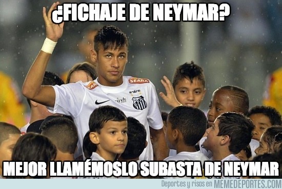 137837 - Neymar al mejor postor, esto no es fichaje ni es nada