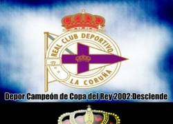 Enlace a Casualidades Copa del Rey - Equipos descendidos