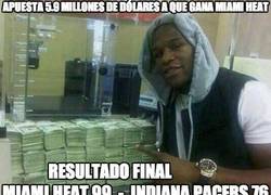Enlace a Apuesta 5.9 millones de dólares a que gana Miami Heat