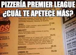 Enlace a Pizzería Premier league