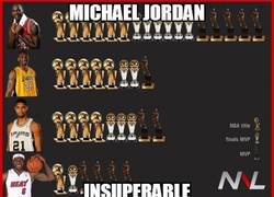 Enlace a Michael Jordan, insuperable