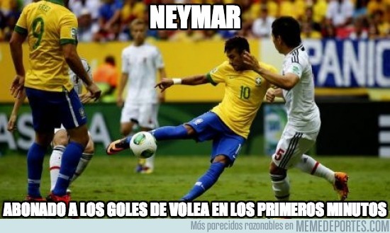 152769 - Neymar, abonado a los goles de volea