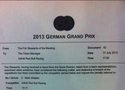 Enlace a Multa de 30.000€ a Red Bull por el accidente de Webber