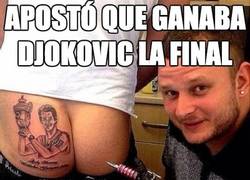 Enlace a Apostó que ganaba Djokovic la final