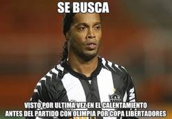 Enlace a Se busca a Ronaldinho