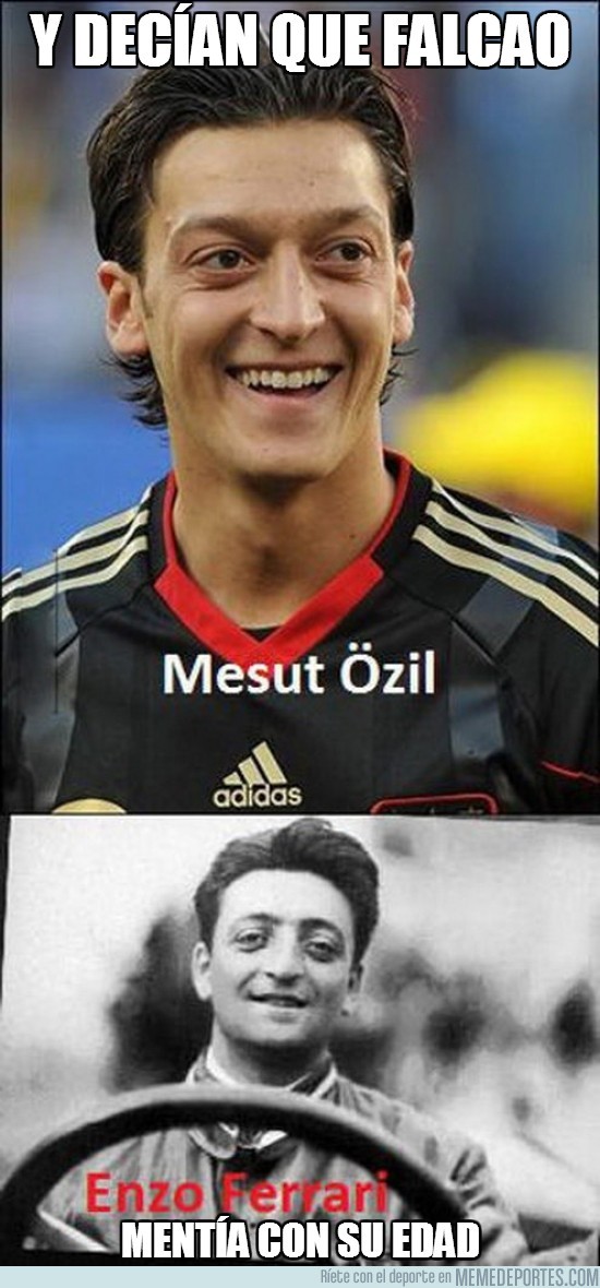 169268 - Bueno, tal vez Özil cuando deje el fútbol pueda dedicarse a la Fórmula 1