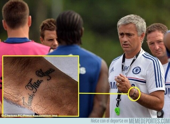 171344 - A sus 50 años, Mourinho se ha hecho su primer tatuaje, los apodos de su esposa y de sus hijas