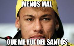 Enlace a Después de la que le cayó ayer en el Camp Nou, hiciste bien Neymar