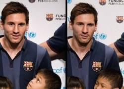 Enlace a Ésta es la cara que se te queda al estar con Messi