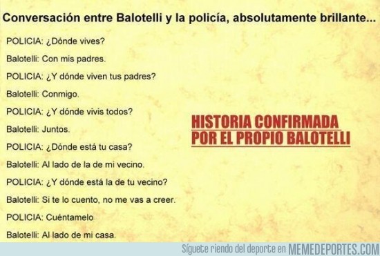 176020 - Balotelli vs policía