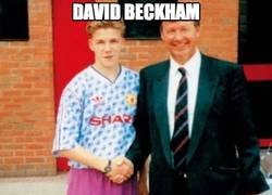 Enlace a David Beckham, trend setter