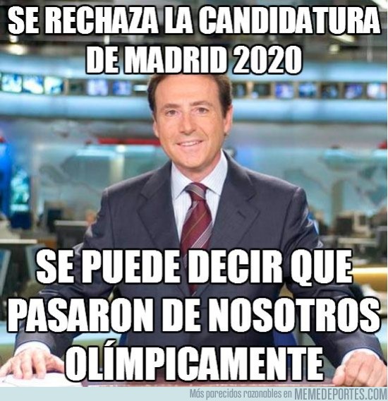184343 - Se rechaza la candidatura de Madrid 2020