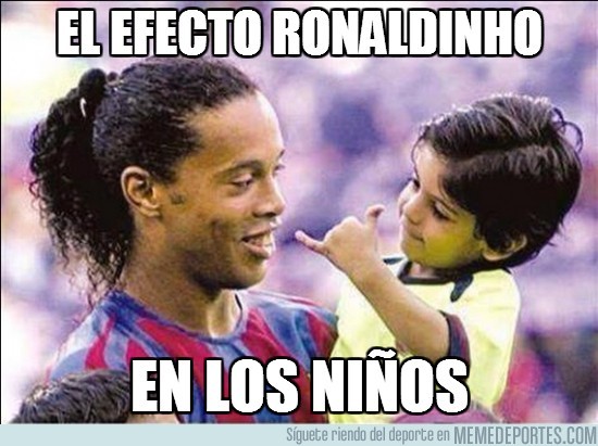 184772 - Efecto Ronaldinho en los niños
